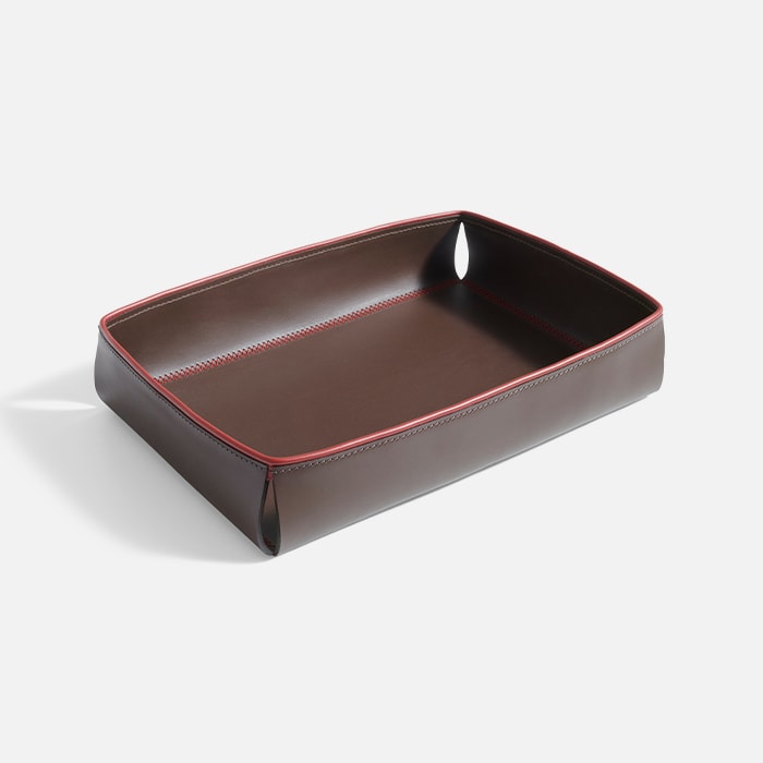 Everyday Life Leather Tray