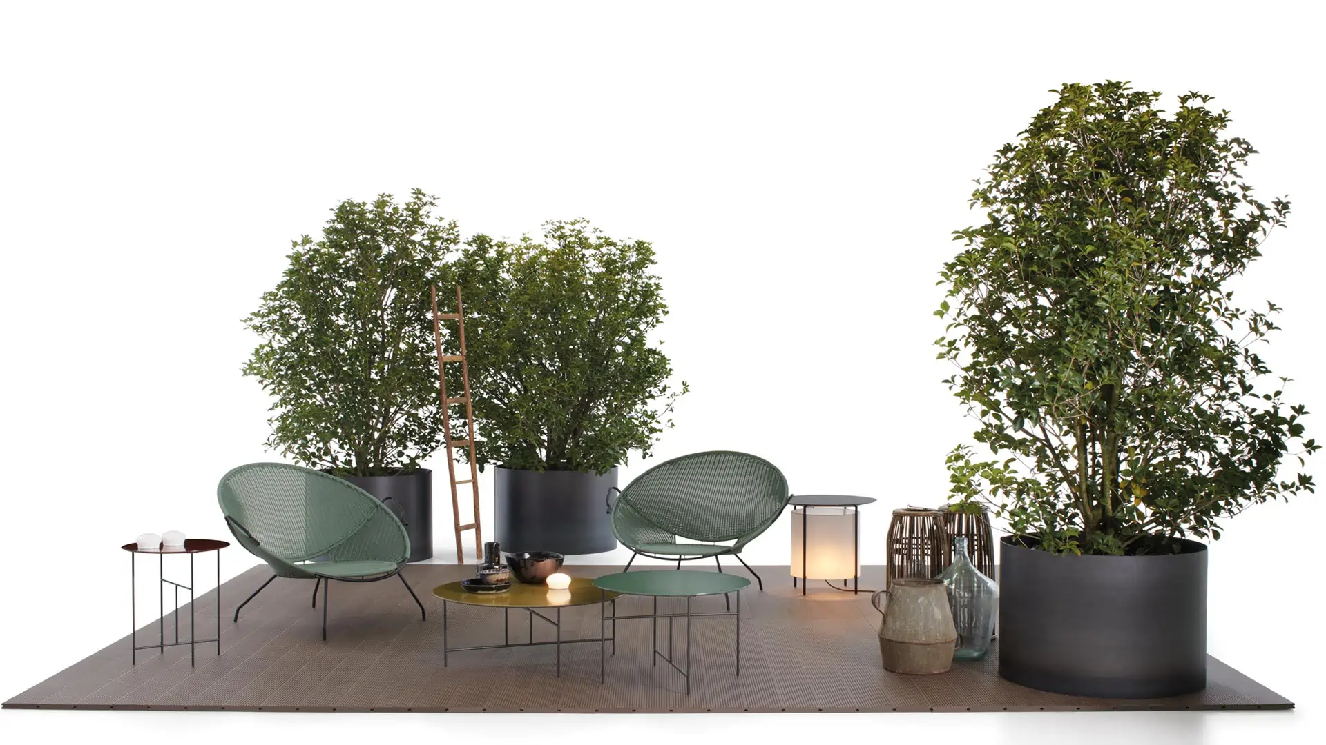 Italian Design outdoor armchair: T.54 armchair