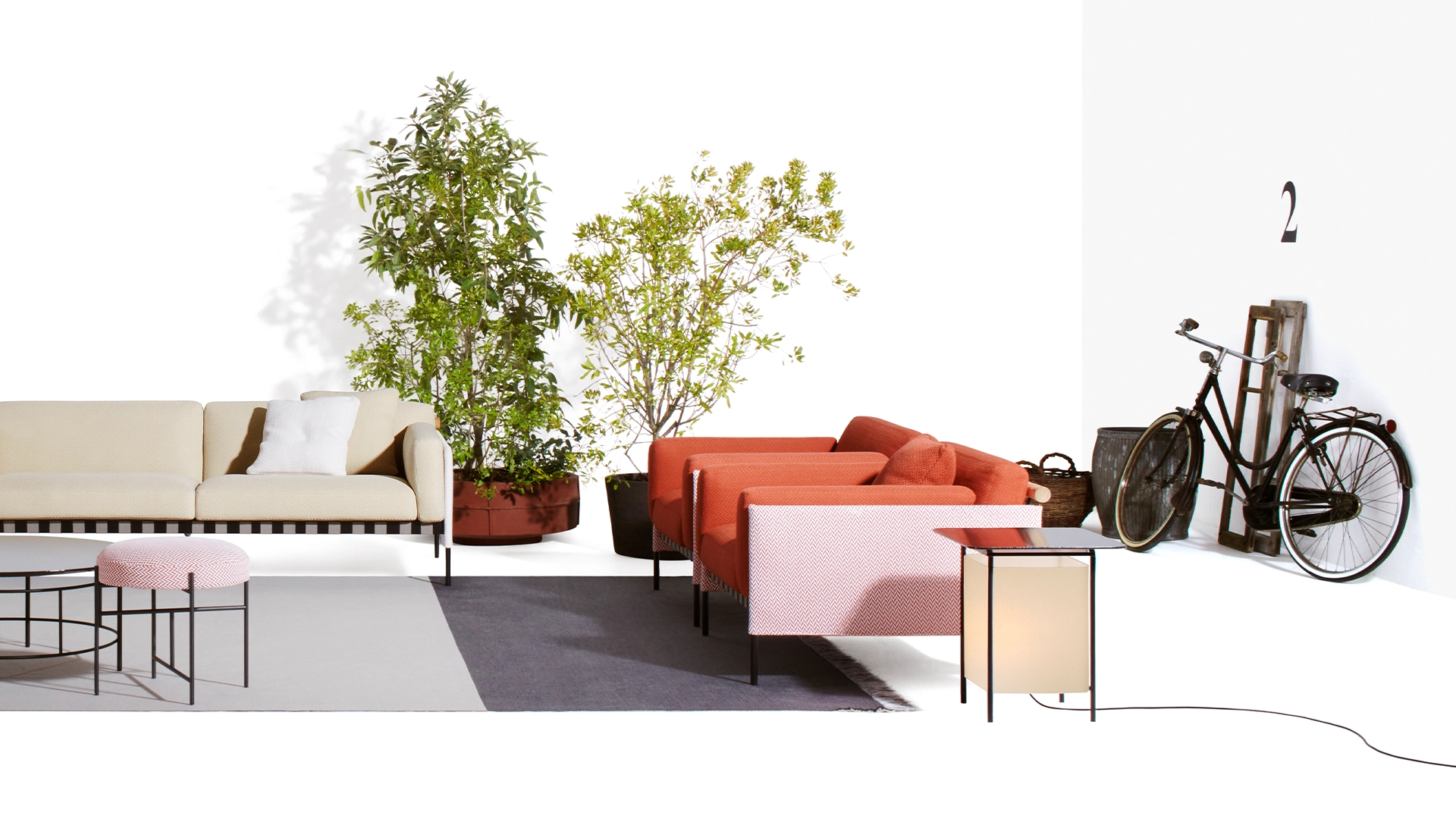 Luxury outdoor sofa: Etiquette outdoor sofa