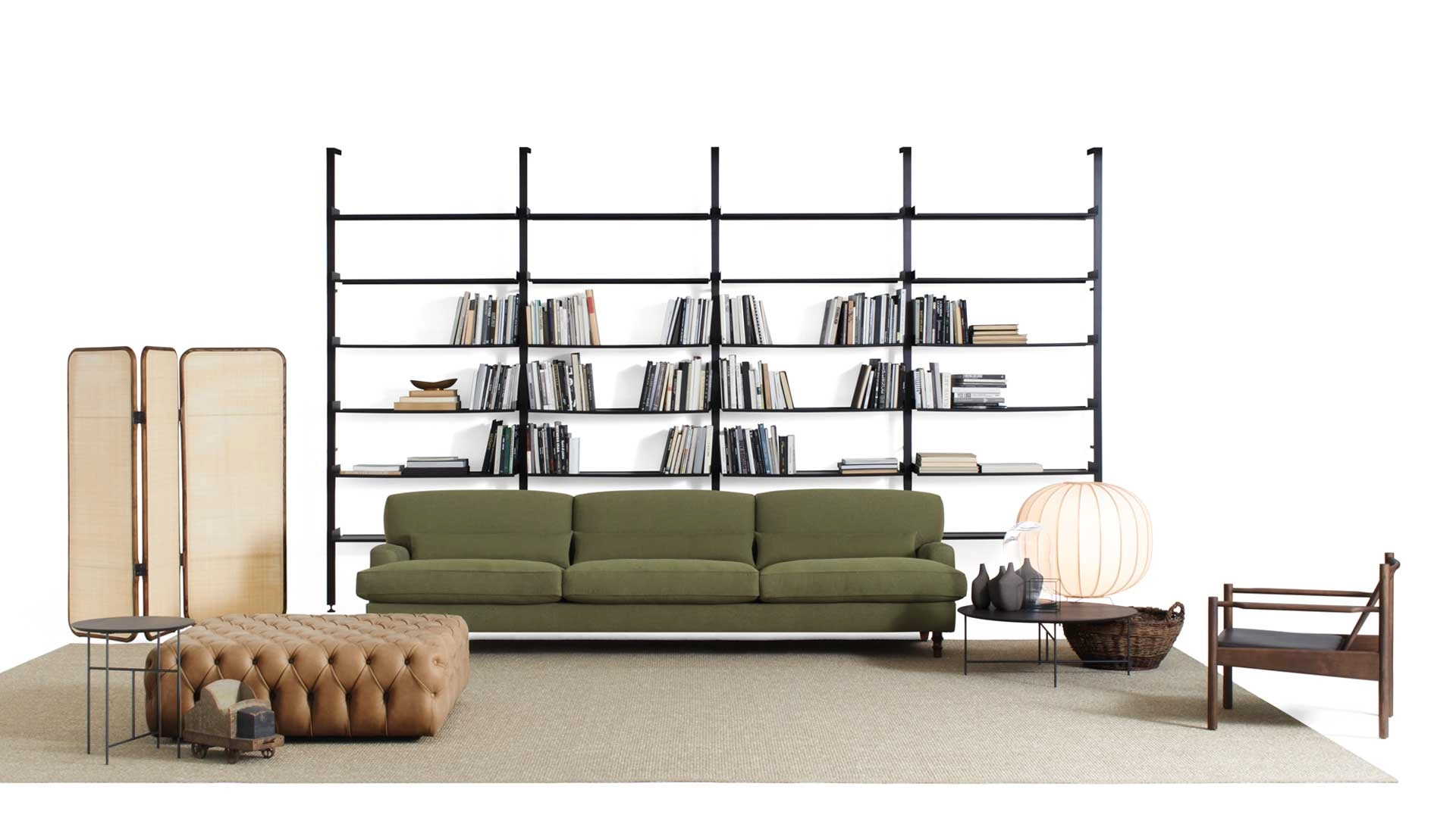 Raffles: Sofa designed by Vico Magistretti